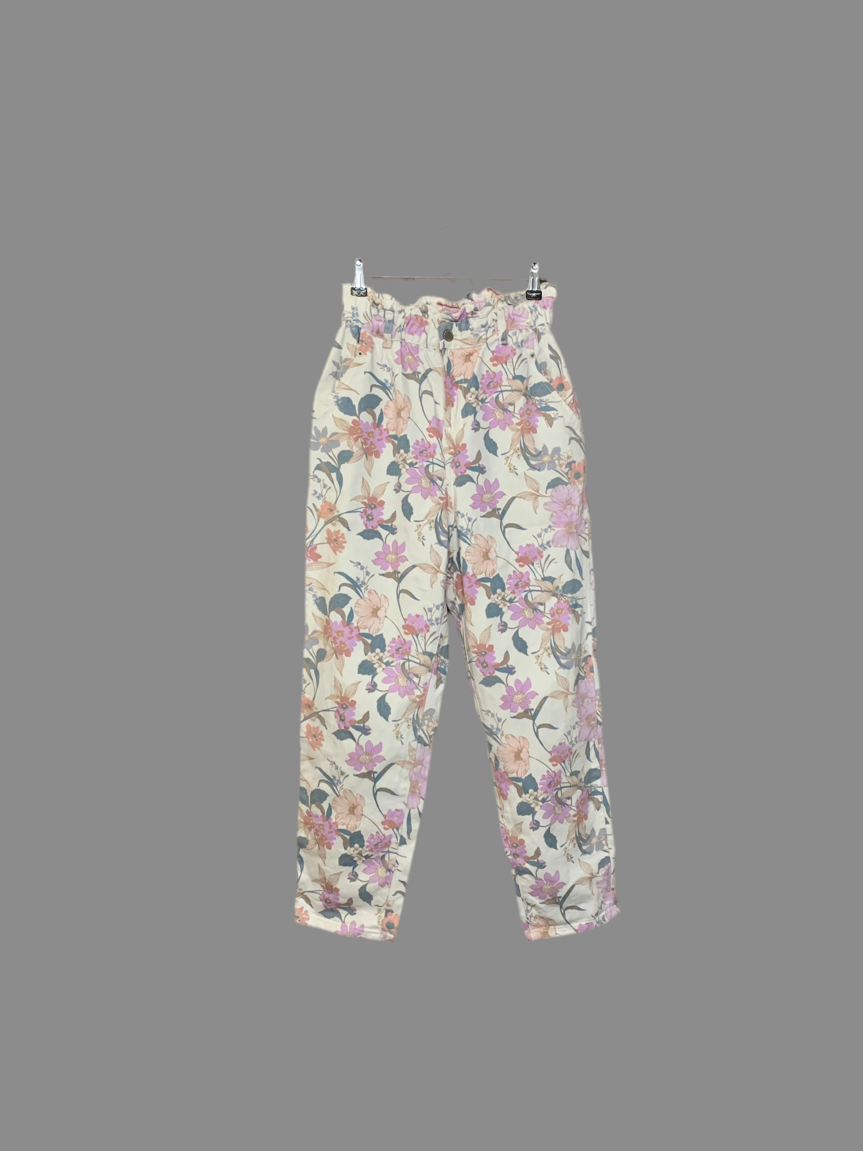 Jean imprimé floral – Promod