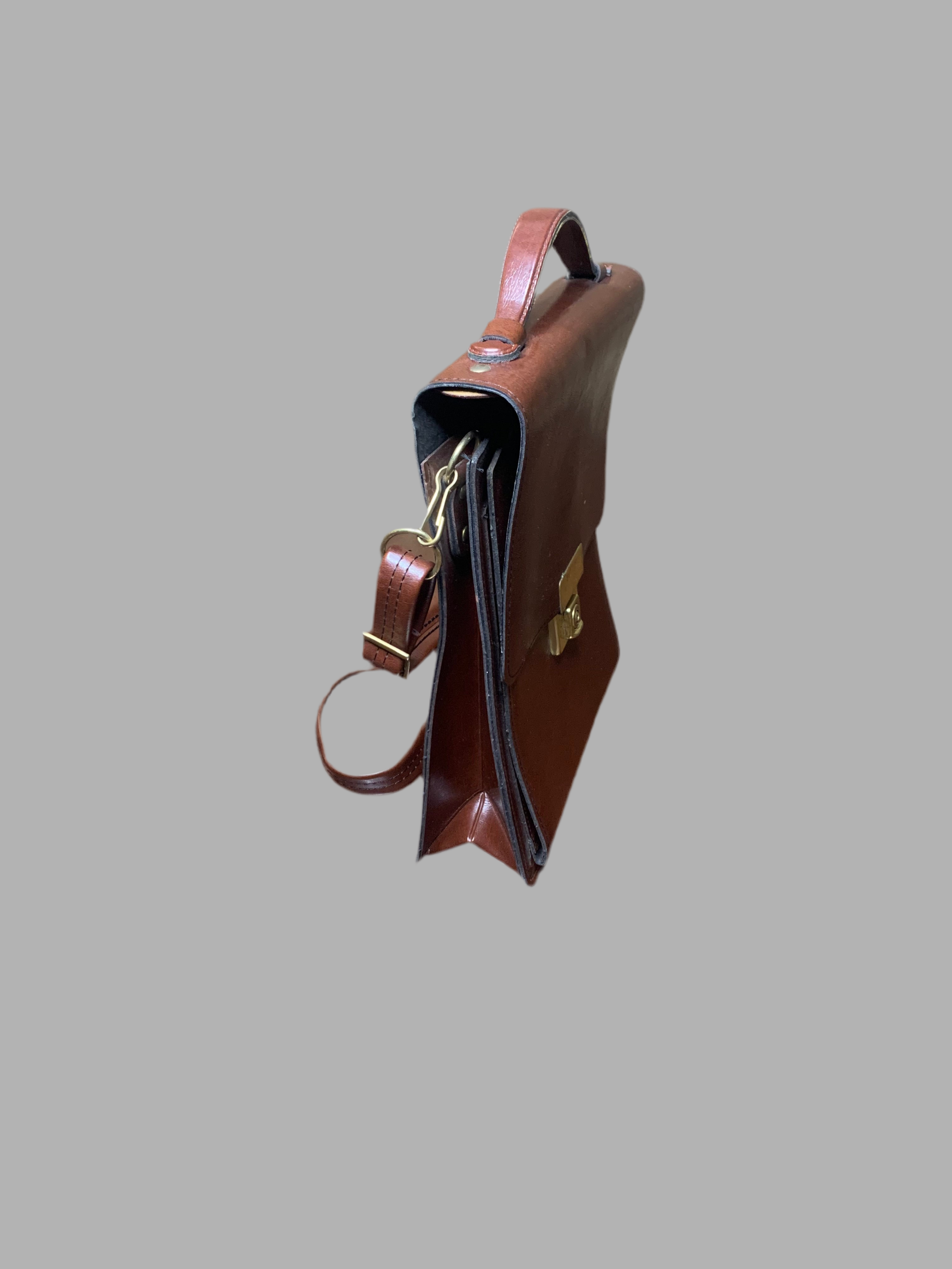 Sacoche vintage cuir - Somagra
