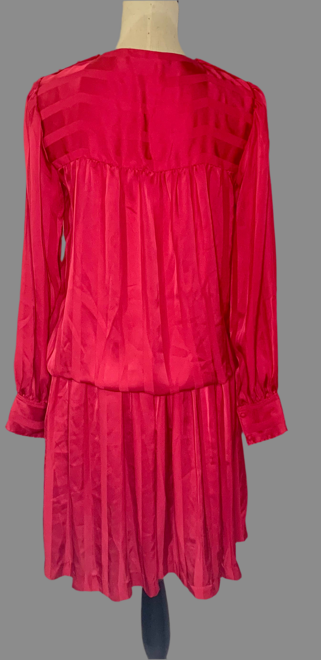 Robe vintage fuchsia