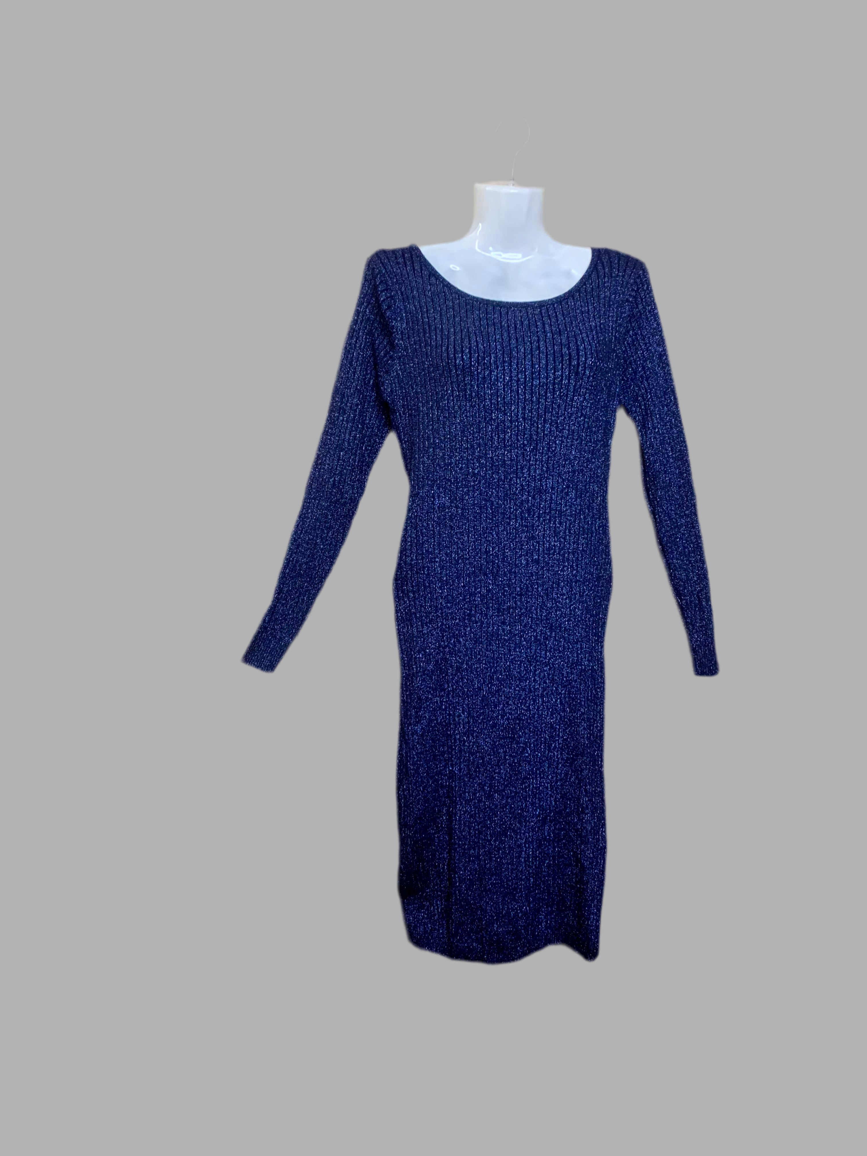 Robe bleu scintillante – Belcci