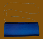 Sac pochette bleu