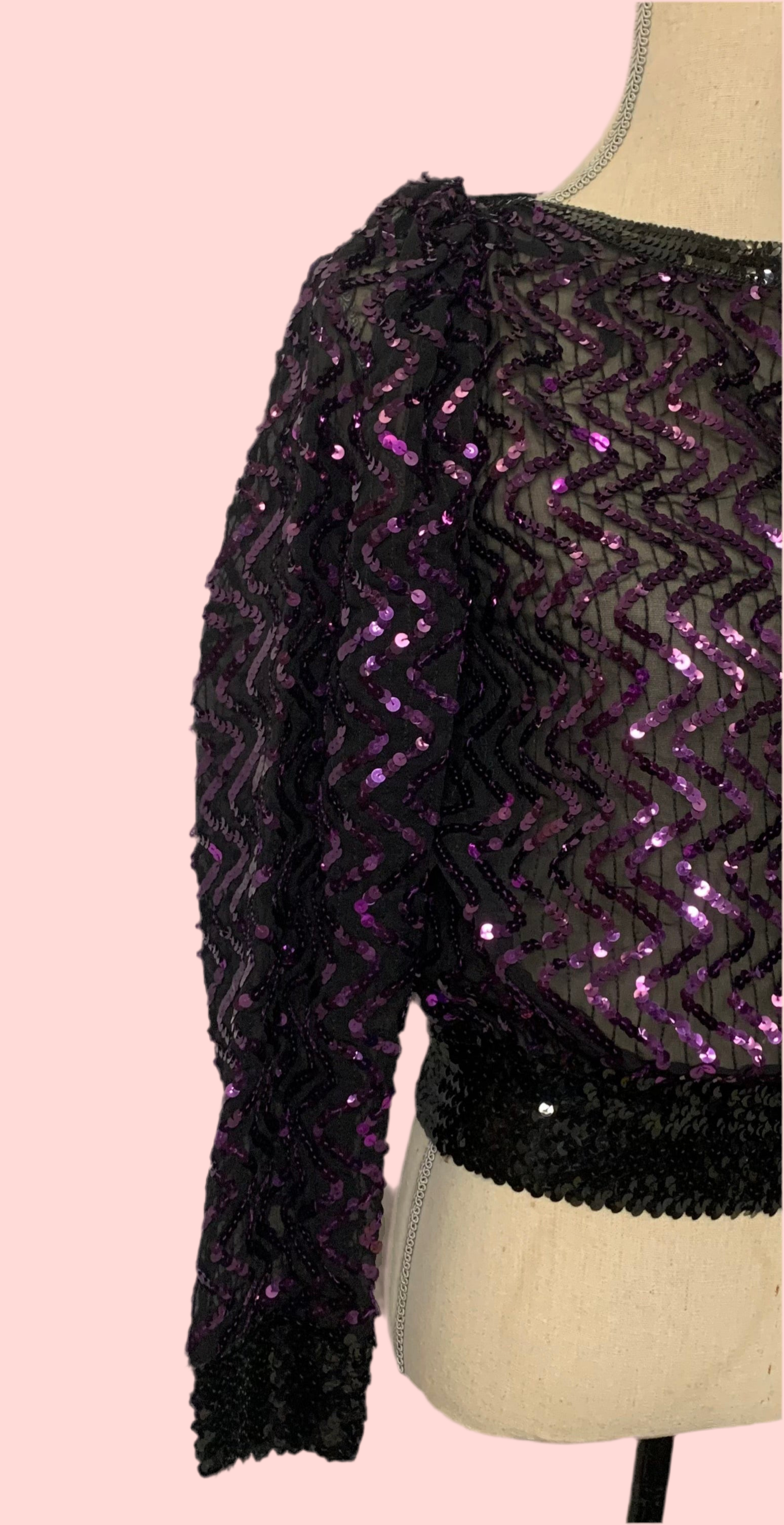 Haut à Sequin - Ann Green