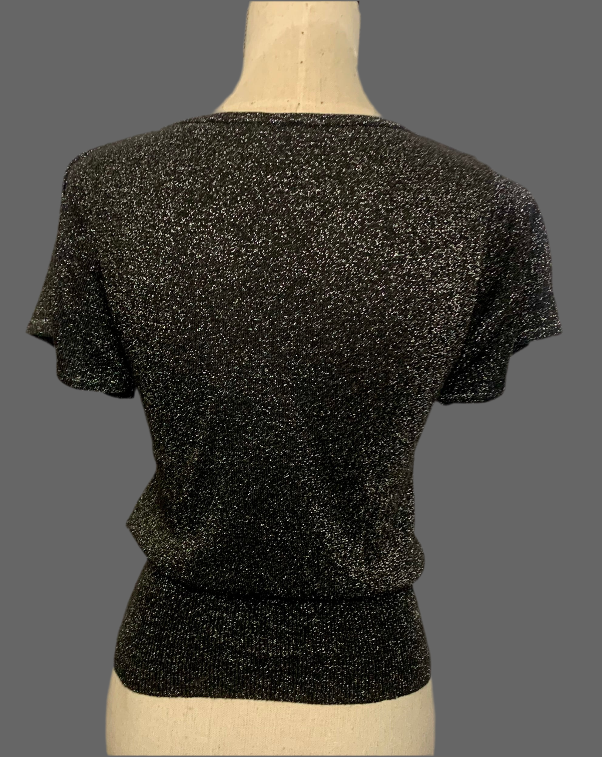Haut Noir Pailleté - Camaïeu