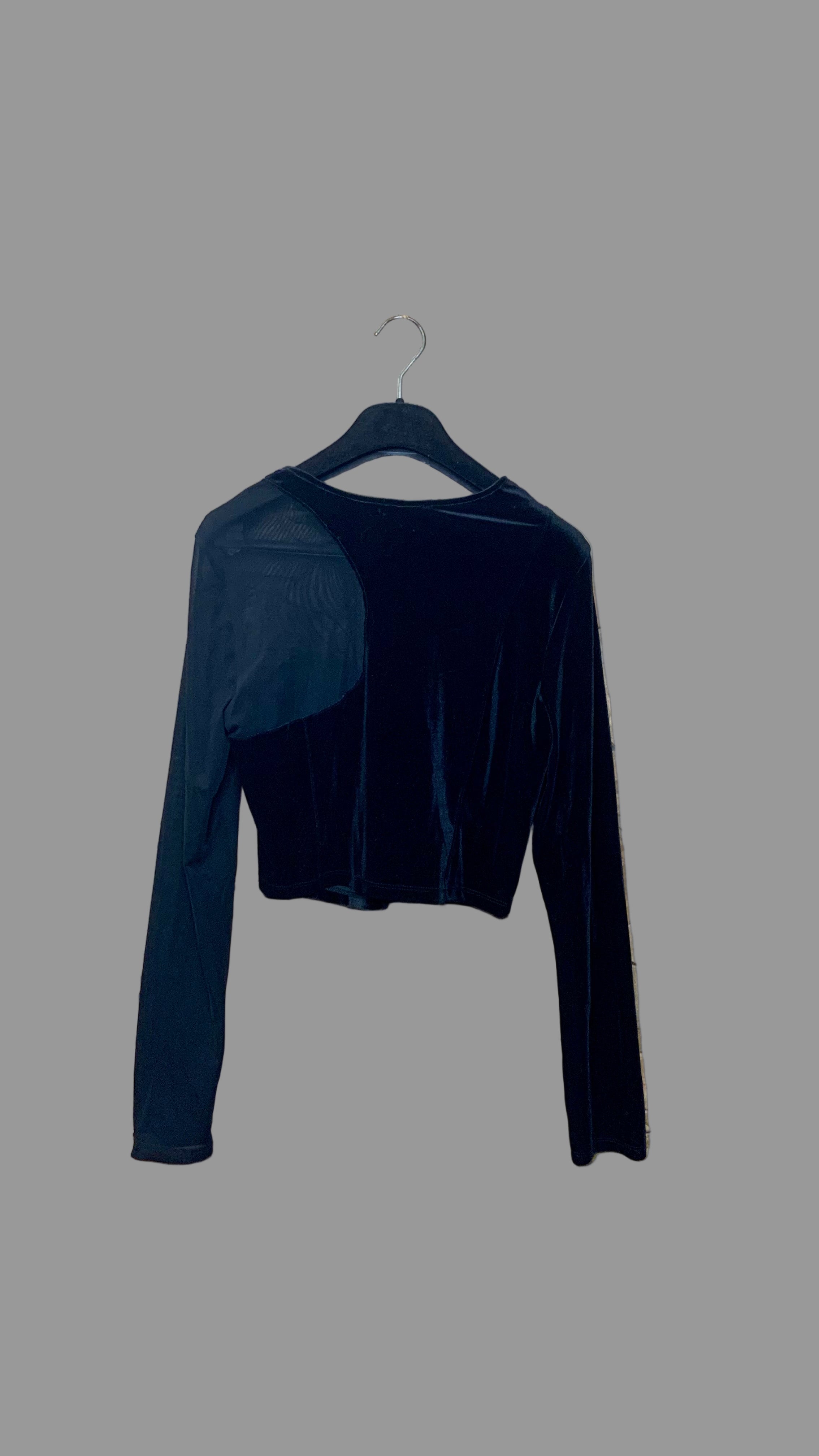 Top Court Bi-matière - Bershka