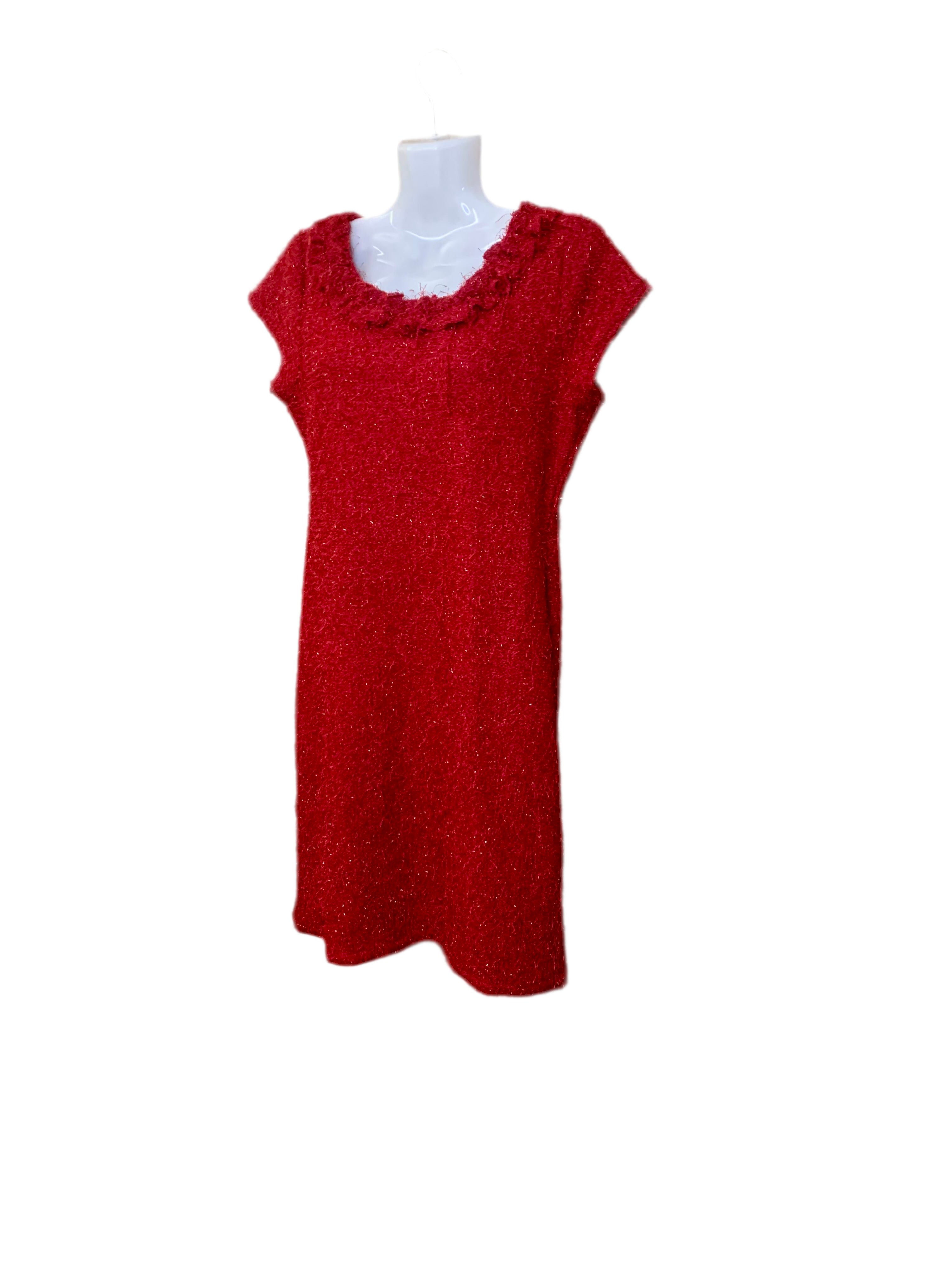 Robe rouge scintillante "Felicity" – Fille à Suivre
