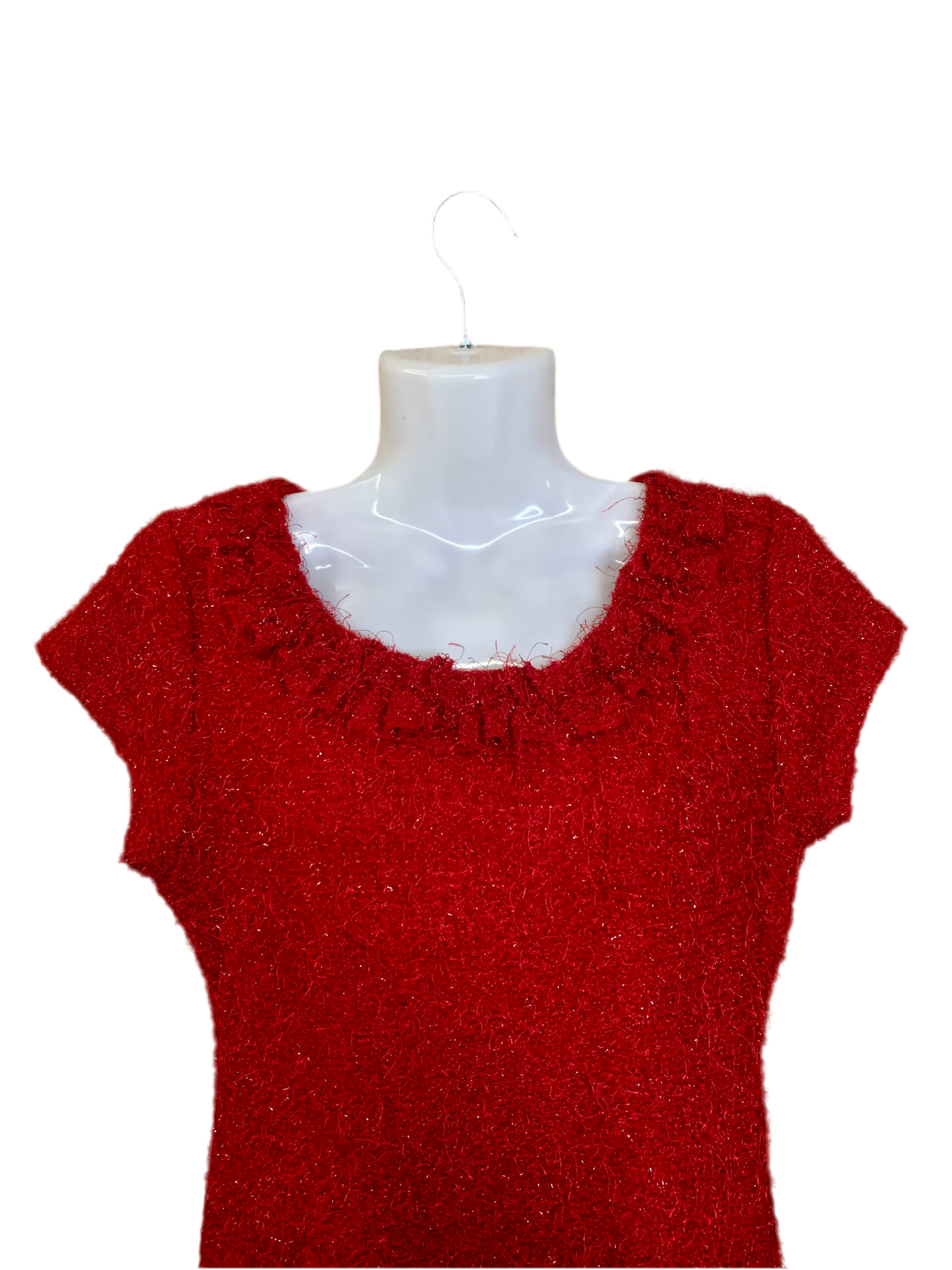 Robe rouge scintillante "Felicity" – Fille à Suivre