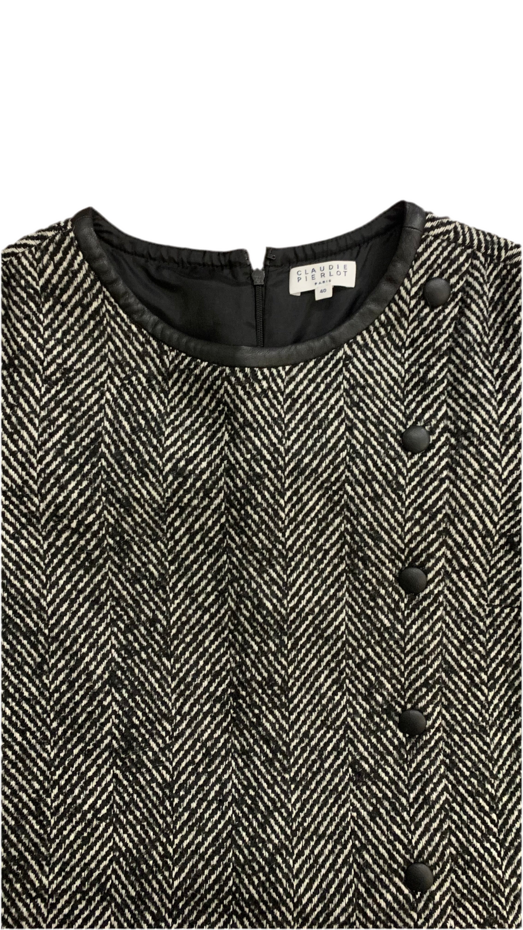 Robe droite en laine - Claudie Pierlot