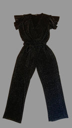 Combinaison noire scintillante – Taille 42