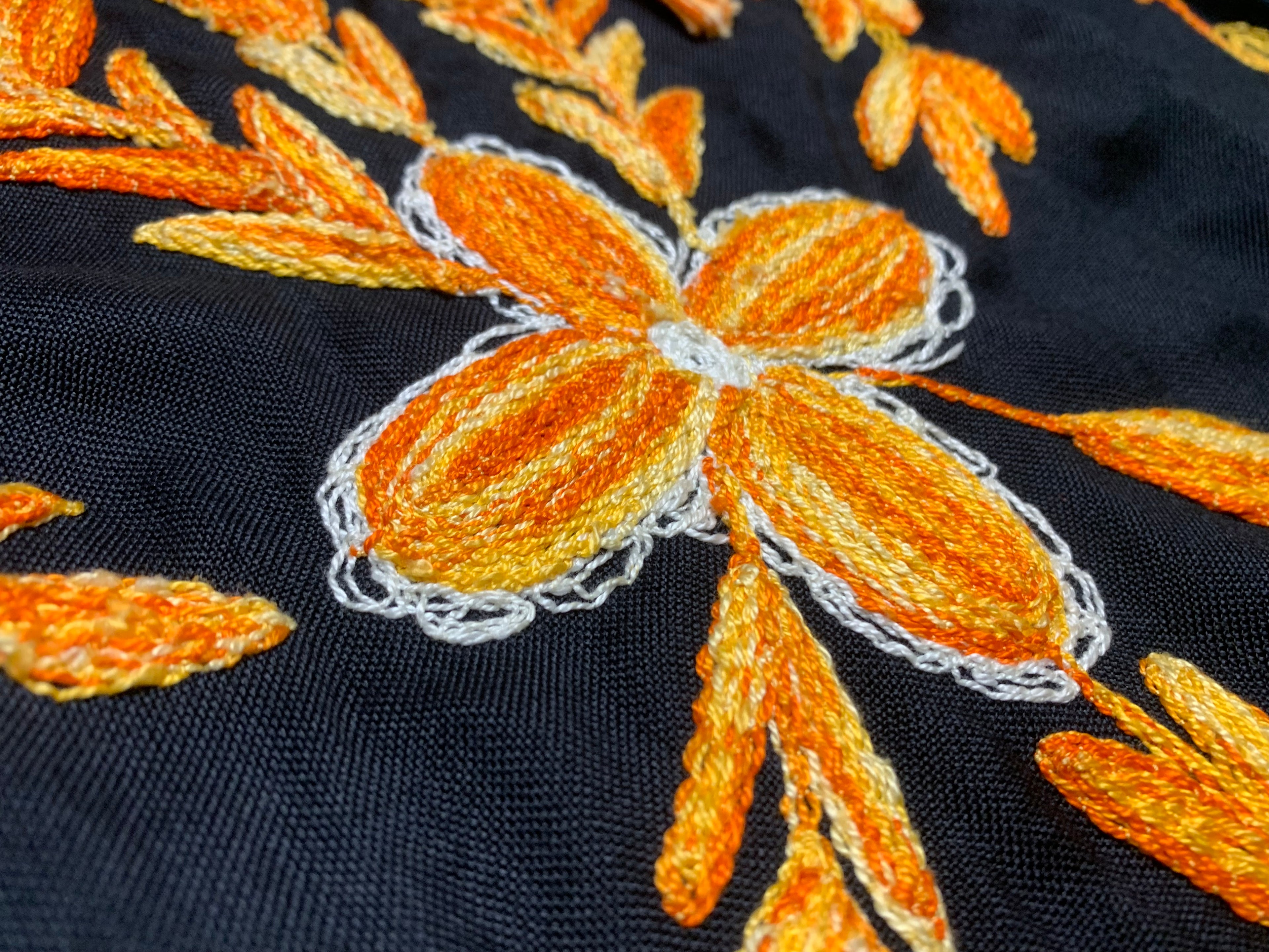 Robe Caftan bohème - vintage 70s