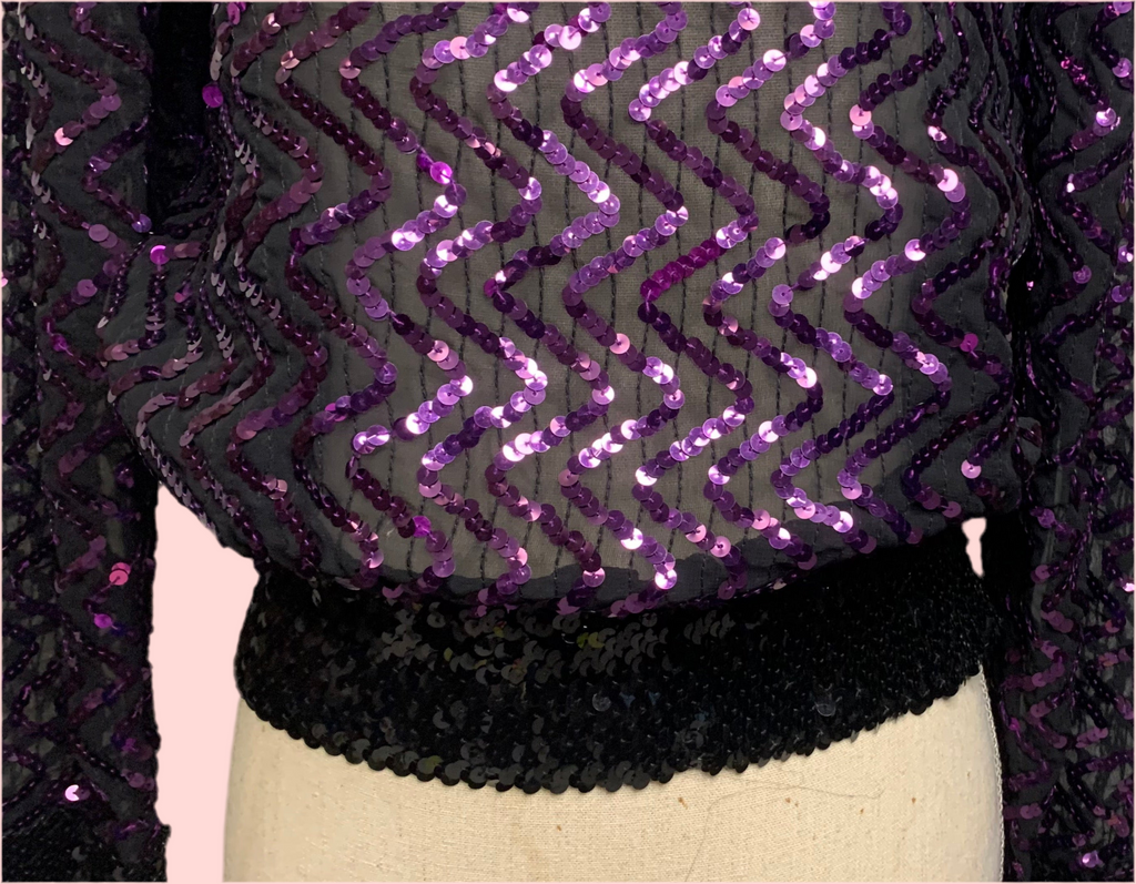 Haut à Sequin - Ann Green