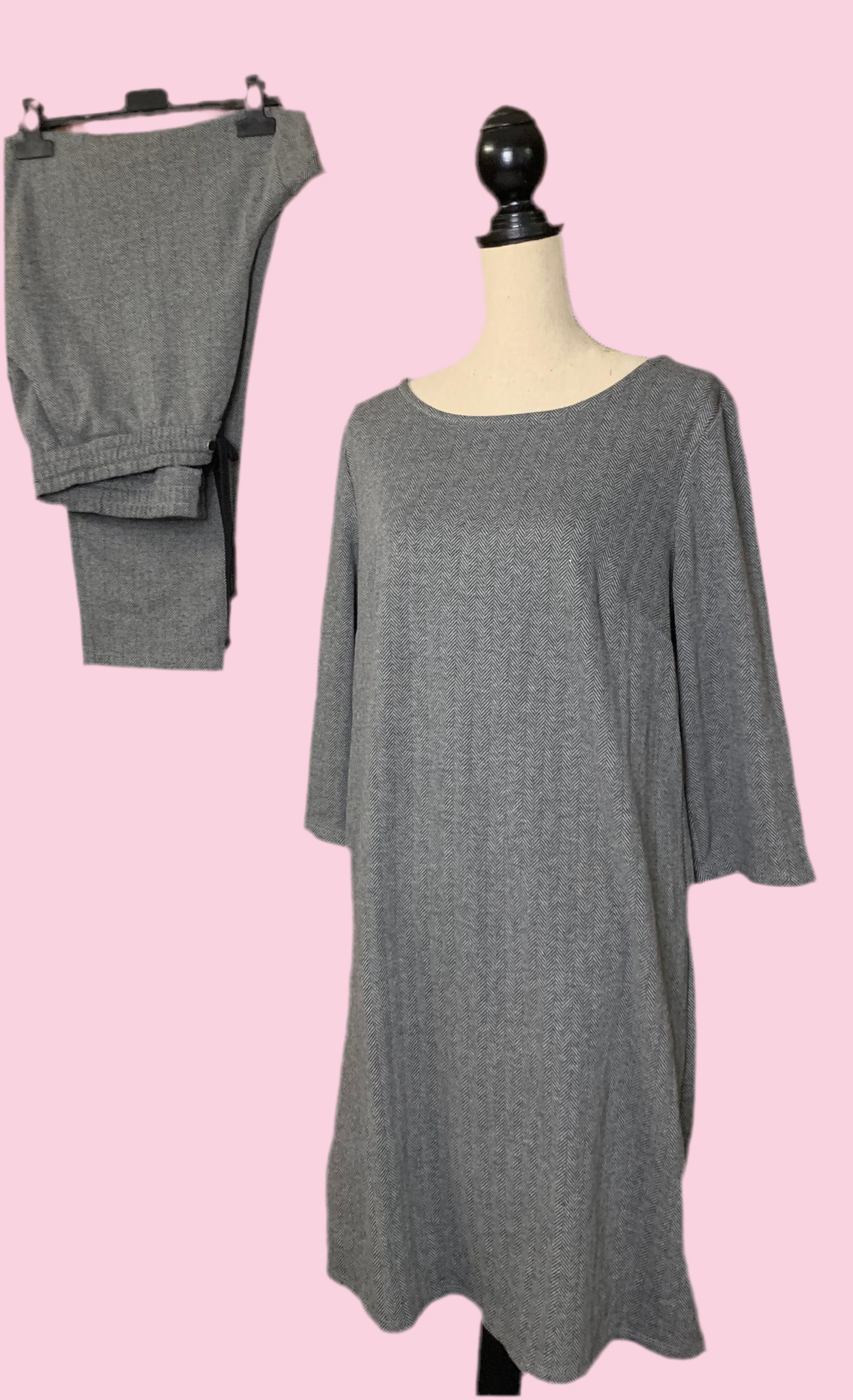 Ensemble Robe-Tunique et Pantalon - Grande taille