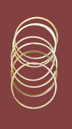 lot de 7 bracelets en corne de buffle