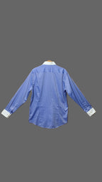 Chemise rayée bleu et marron – Seidensticker