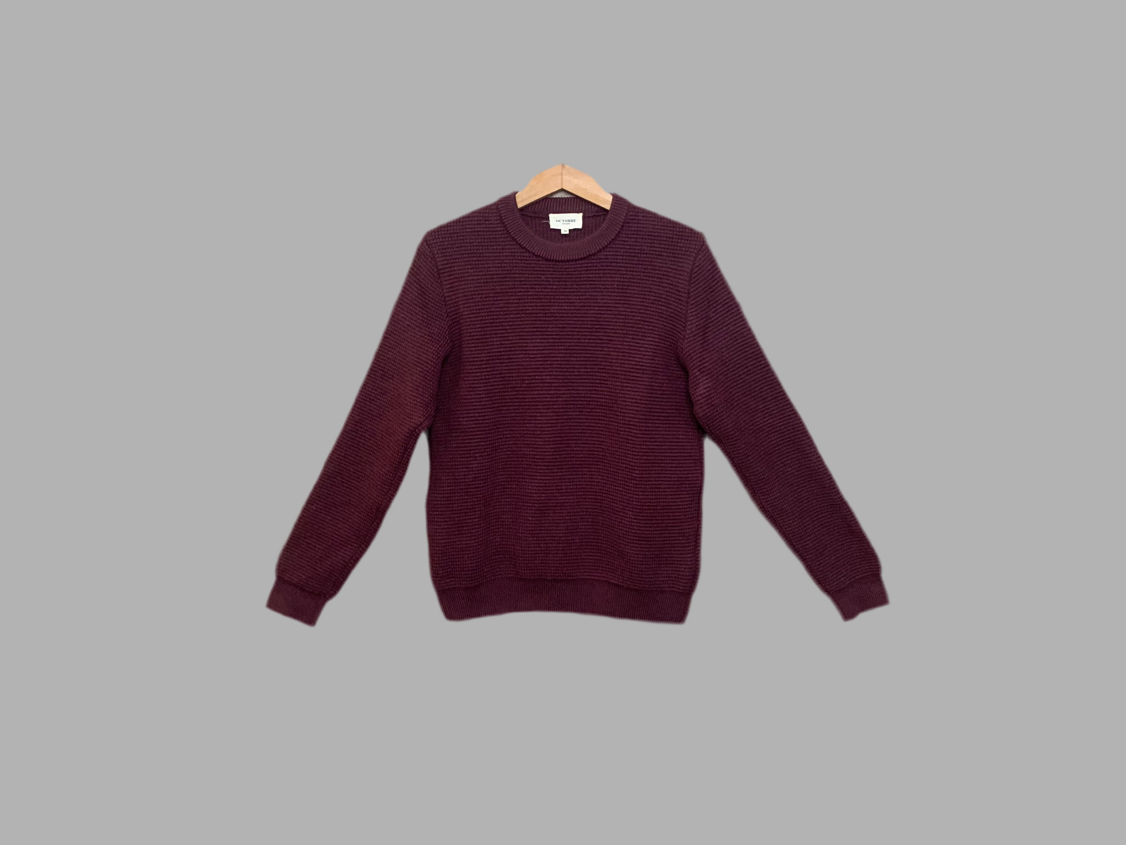 Pull en mérinos - Octobre Edition