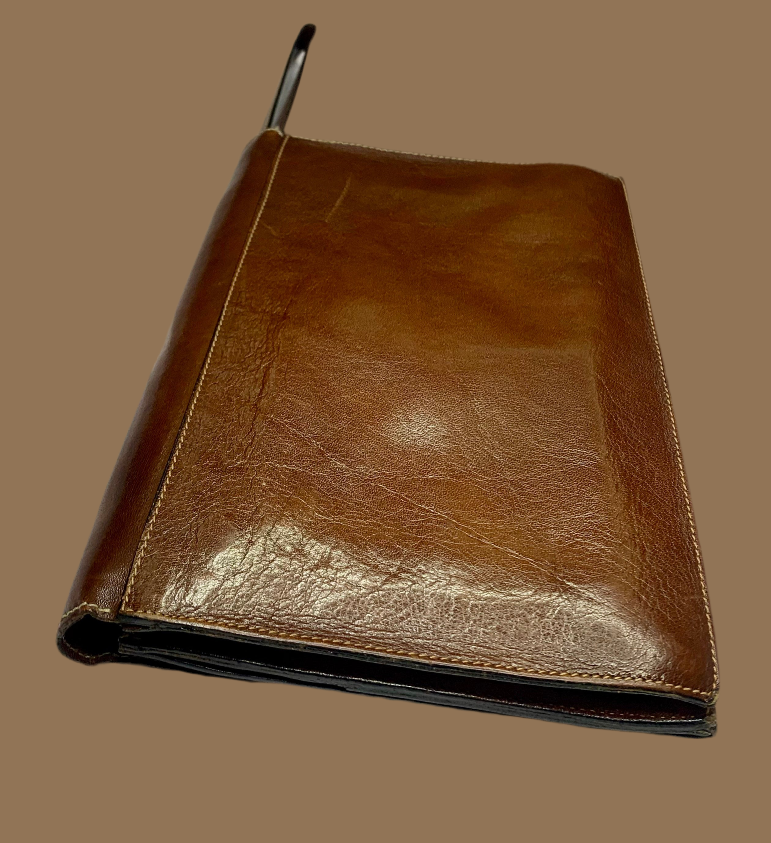 Pochette vintage - cuir