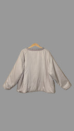Veste courte oversize beige – Gabriella Vicenza