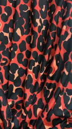 Body léopard rouge et noir – ZARA – Taille M