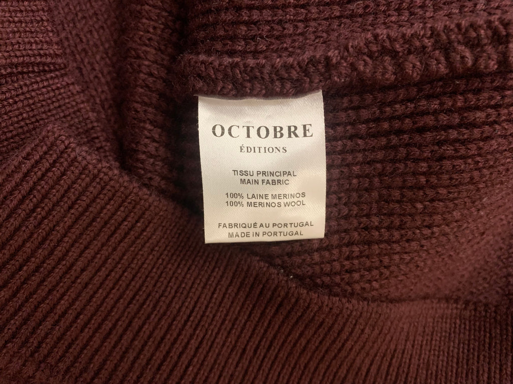 Pull en mérinos - Octobre Edition