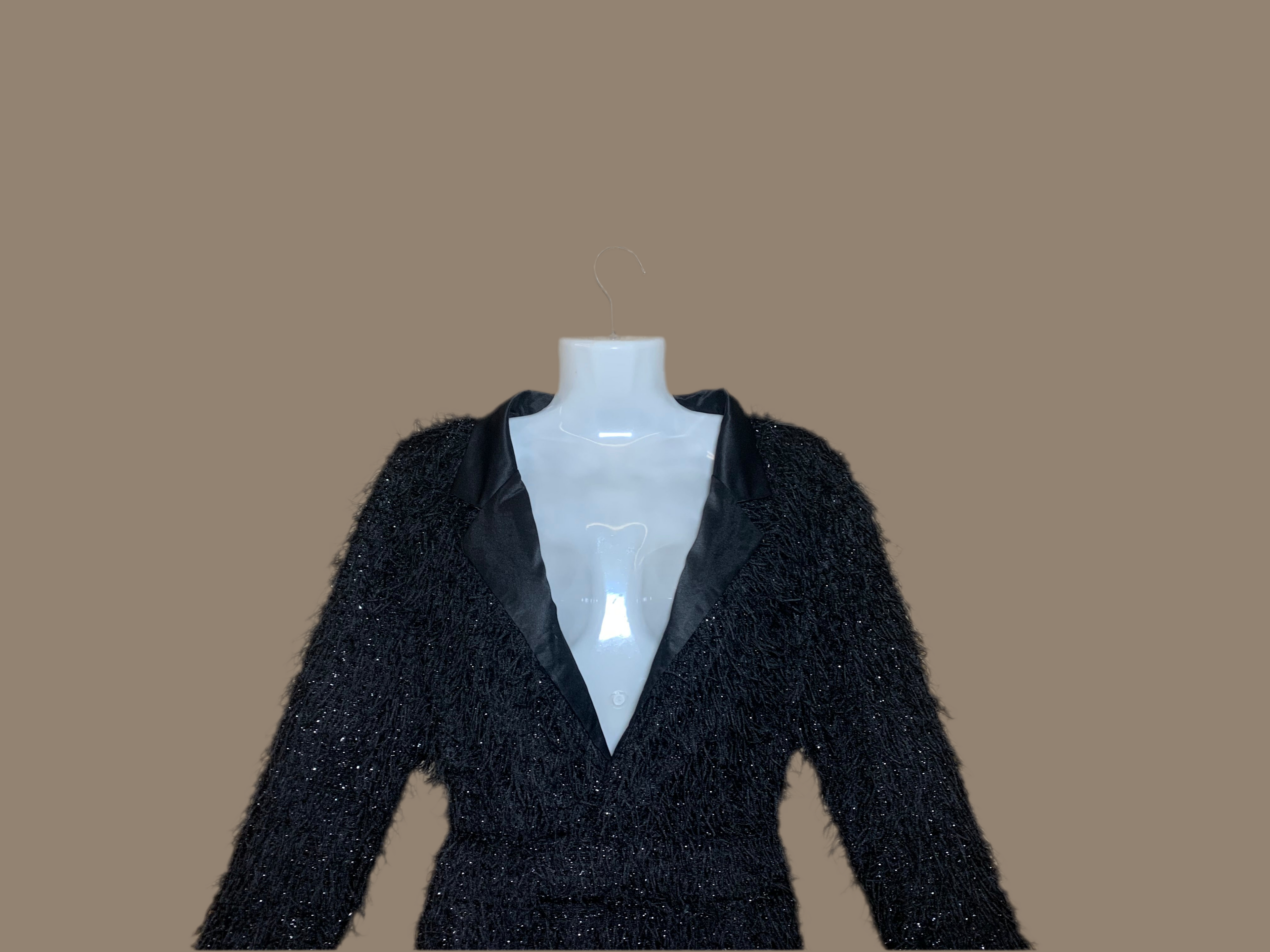 Robe blazer noire – Les Petites Chaudières