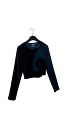Top Court Bi-matière - Bershka