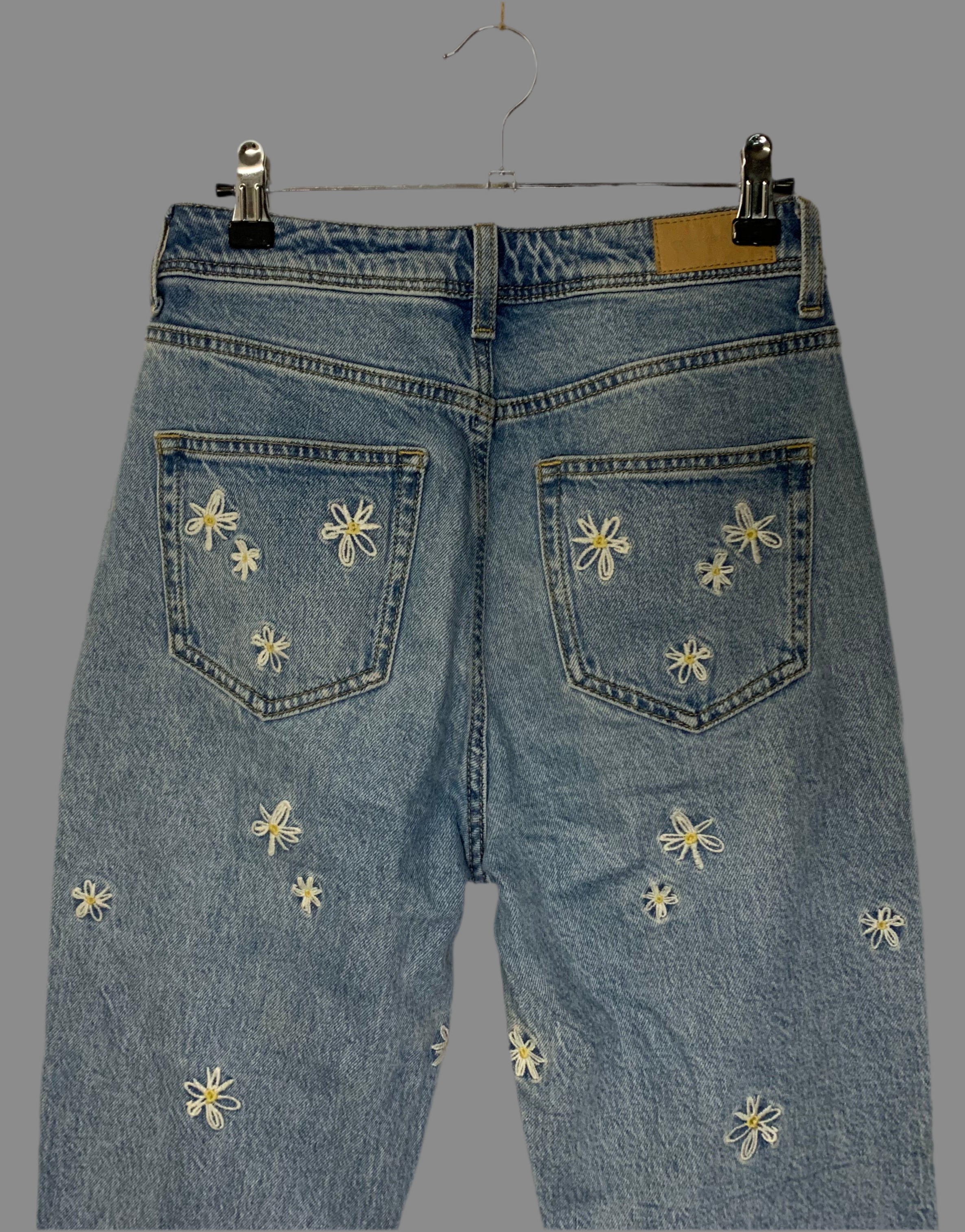 Jean femme slim taille haute