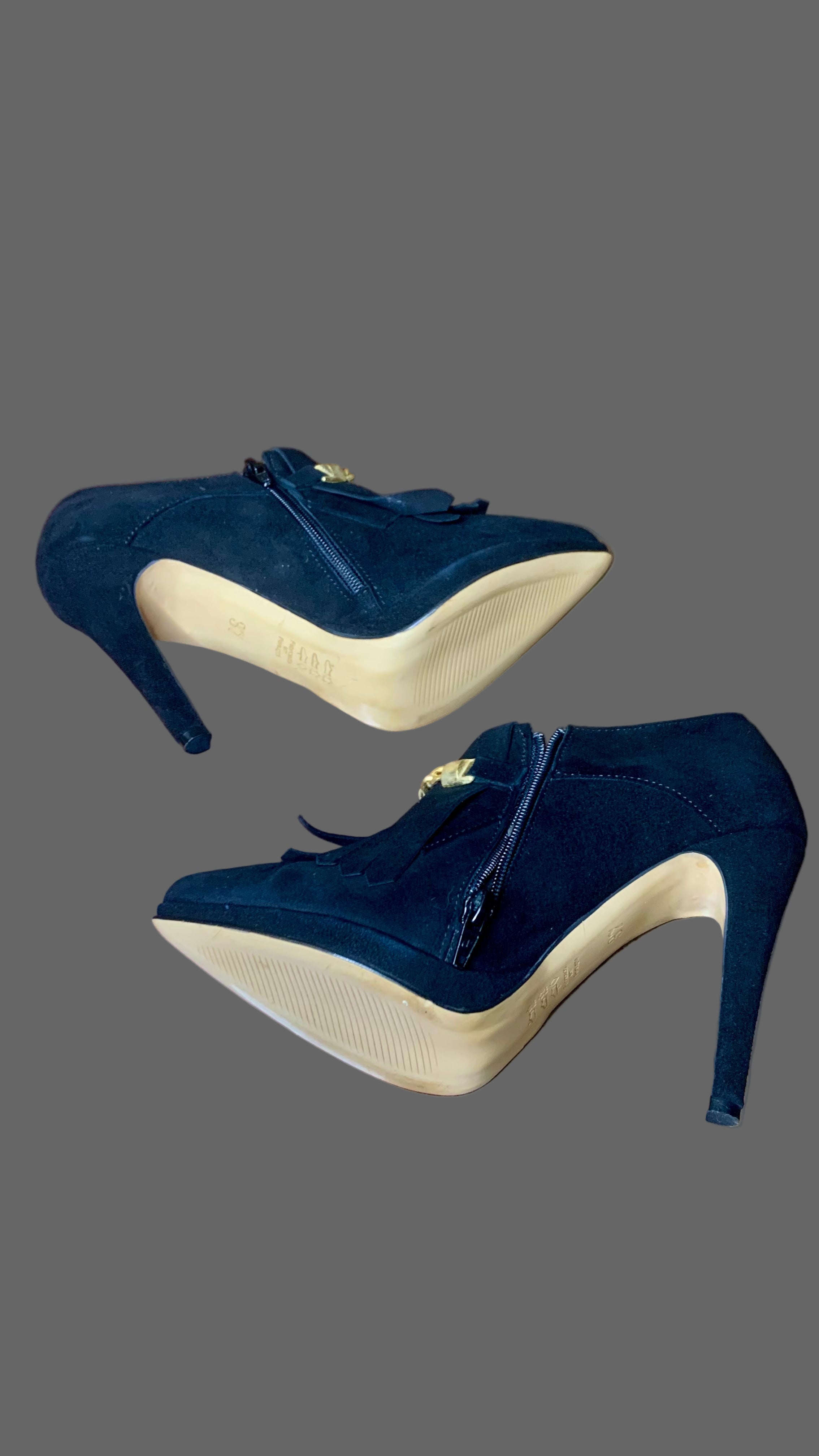 Escarpins noirs à talons hauts – Drakart – Taille 37