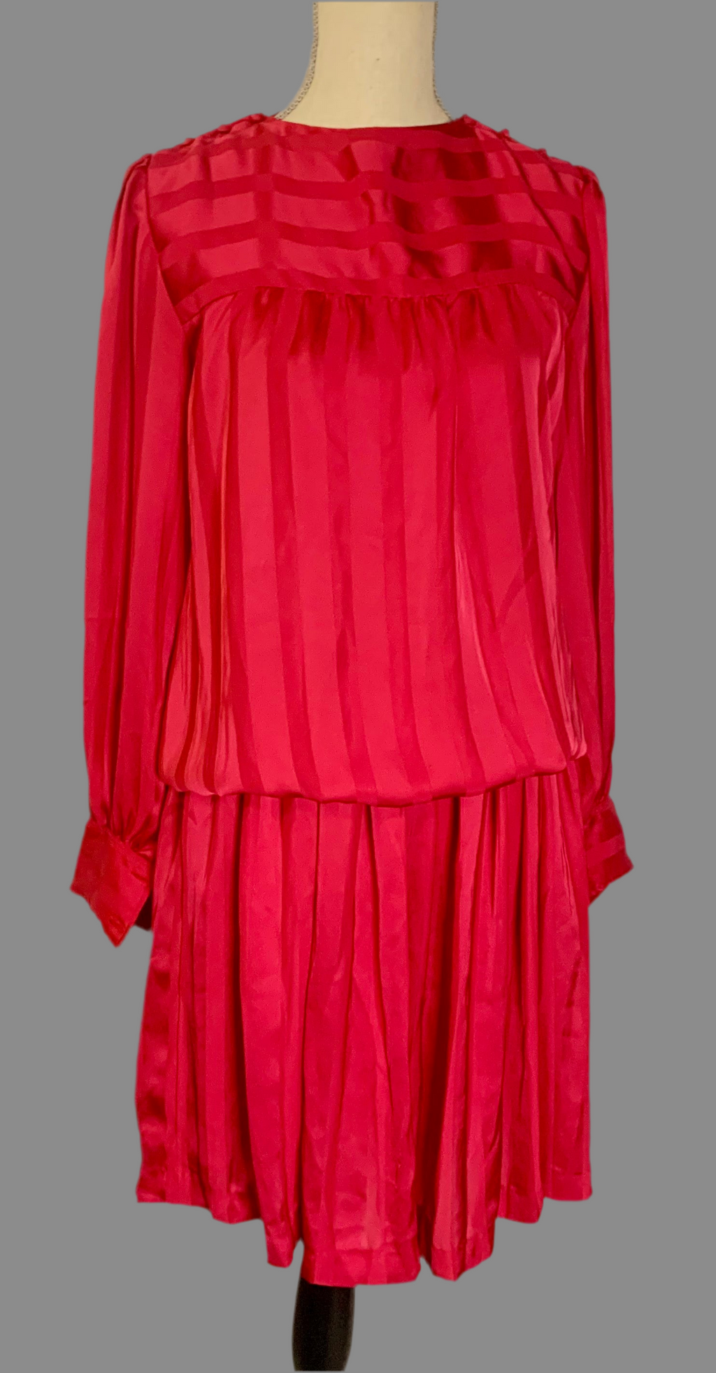 Robe vintage fuchsia