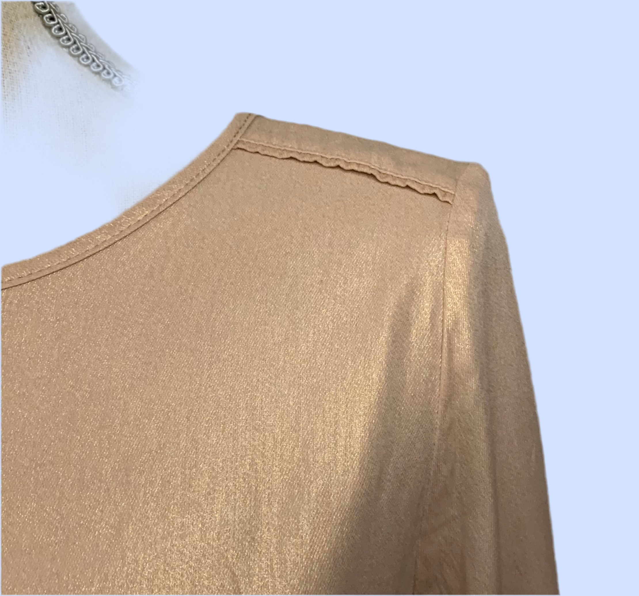 Blouse Rose irisée
