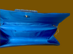 Sac pochette bleu
