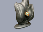 Pendentif boîte cœur - chinois – vintage