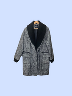 Manteau gris chiné – Morgan de Toi