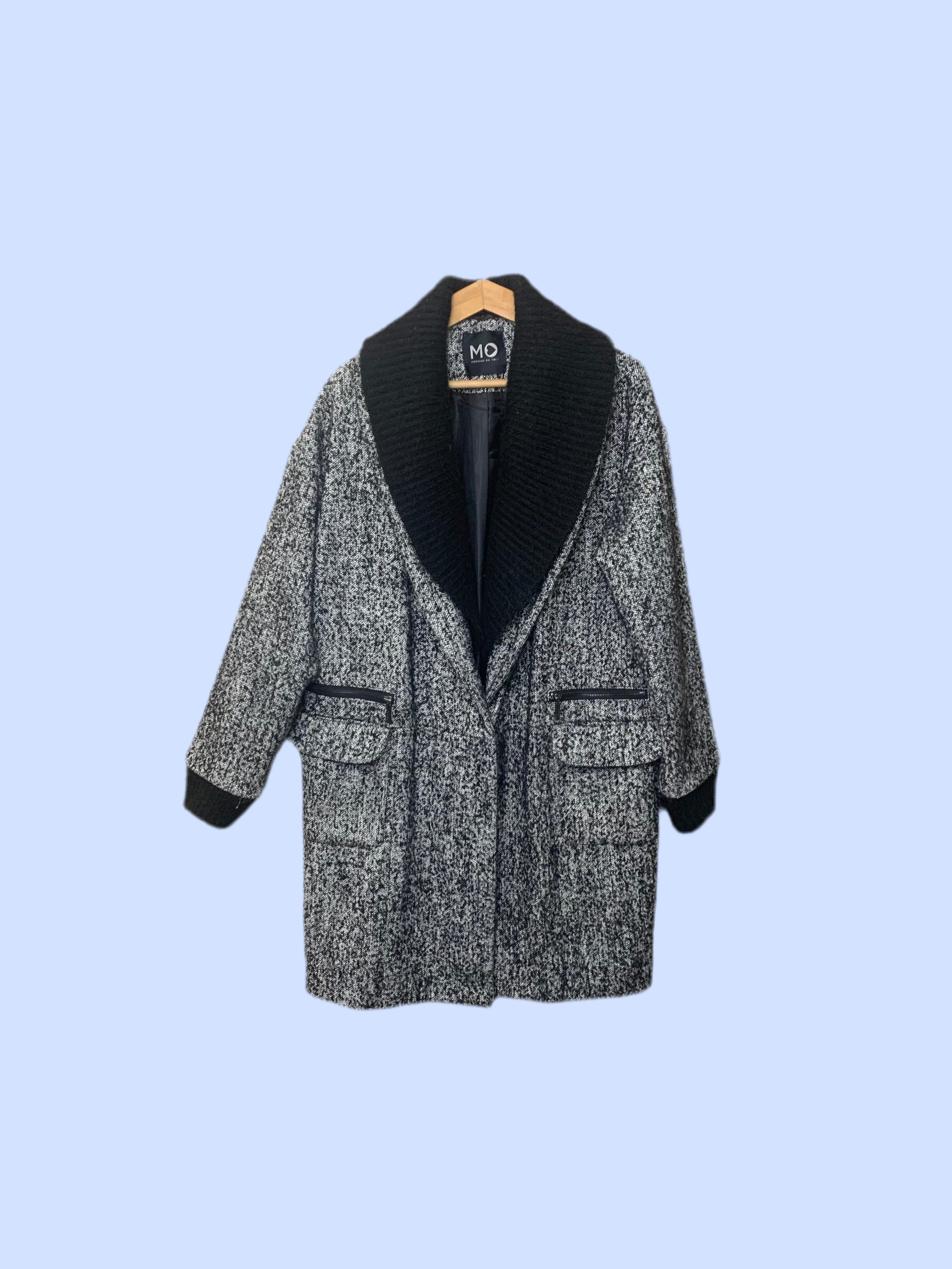 Manteau gris chiné – Morgan de Toi