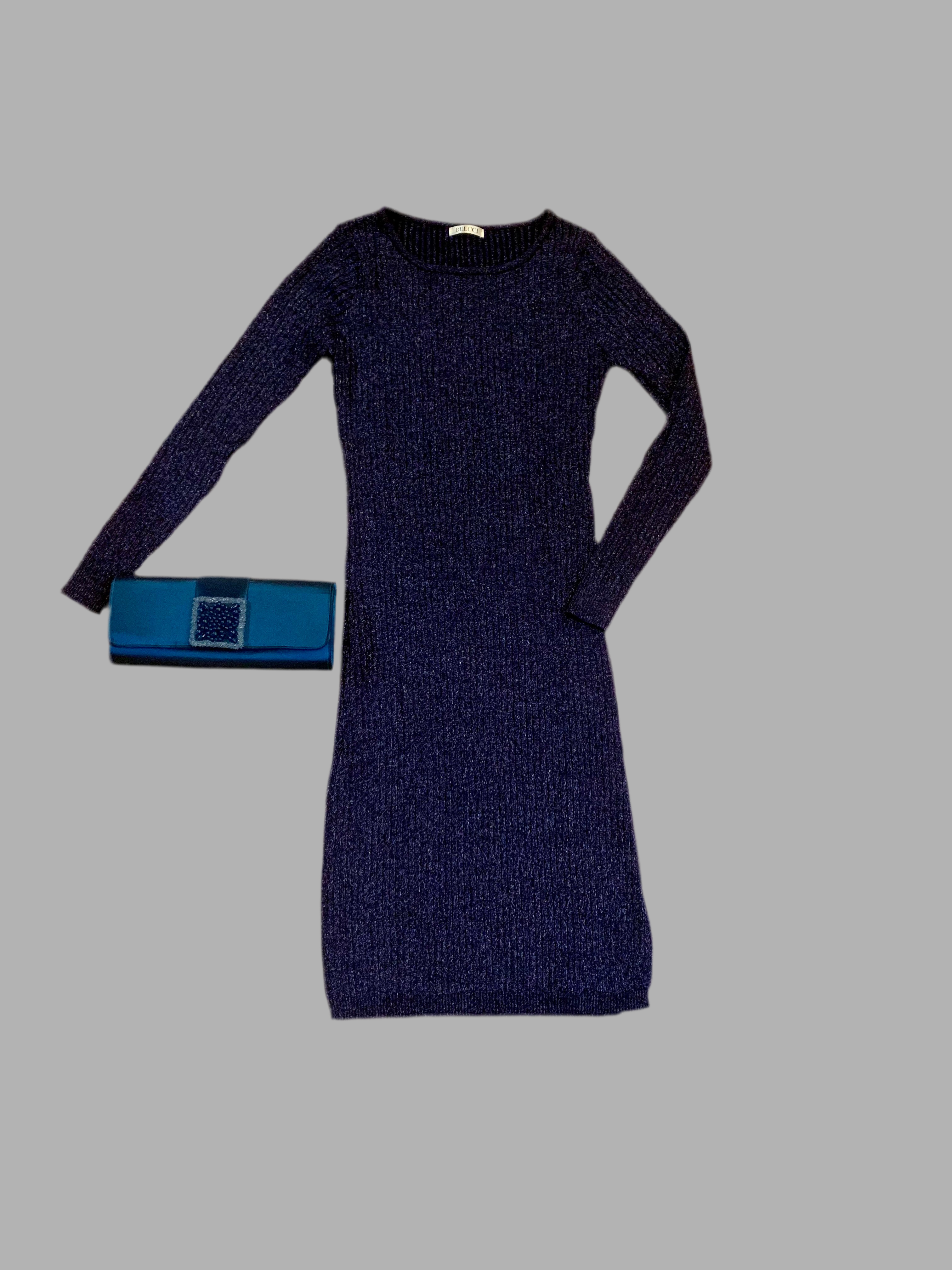 Robe bleu scintillante – Belcci