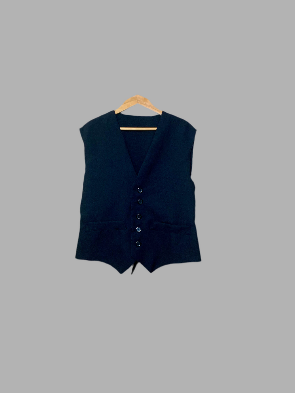Veston noir sur mesure – Coupe classique XL