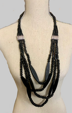 Collier ethnique multi-rang