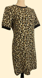 Robe Courte léopard