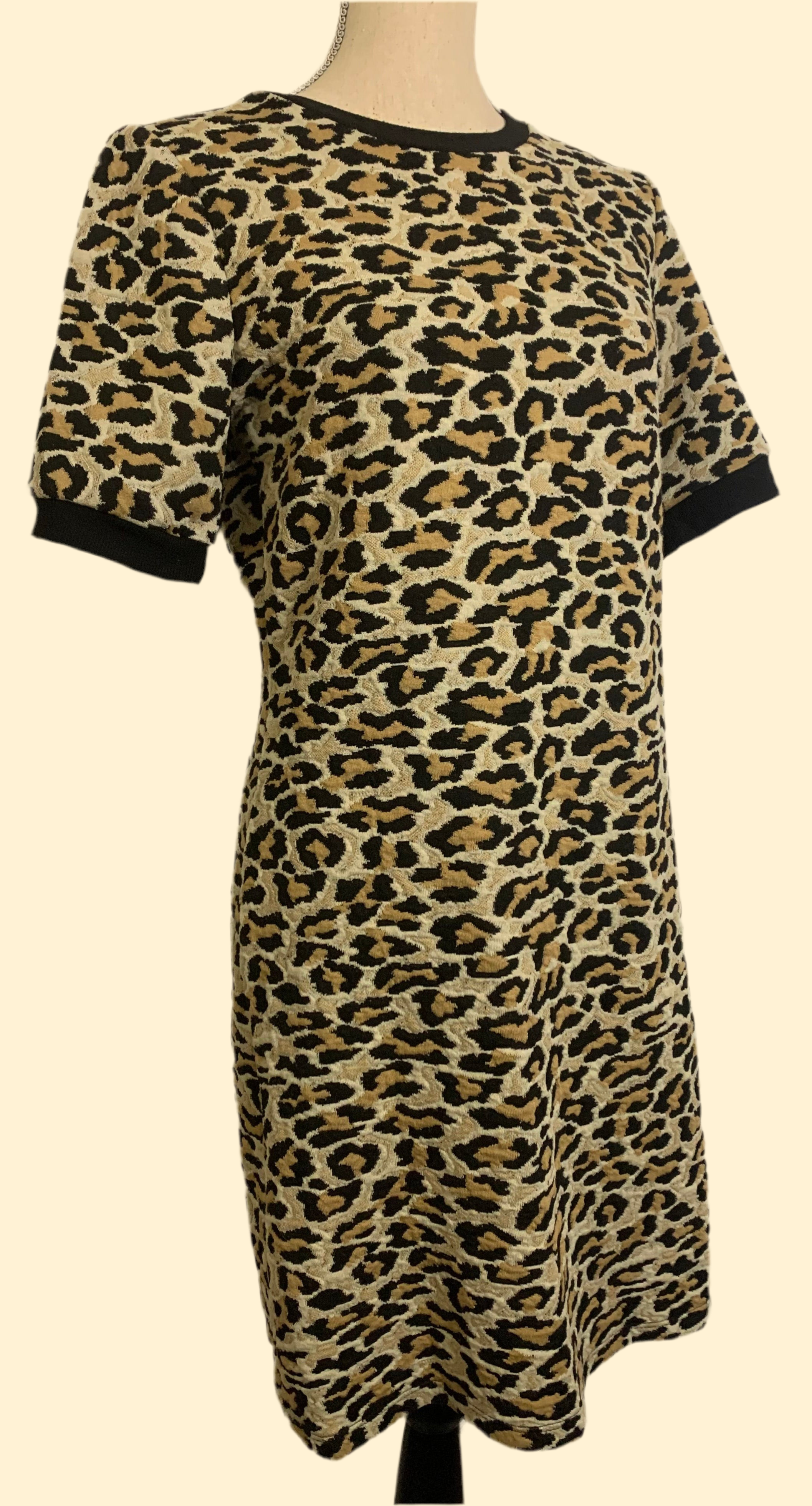 Robe Courte léopard