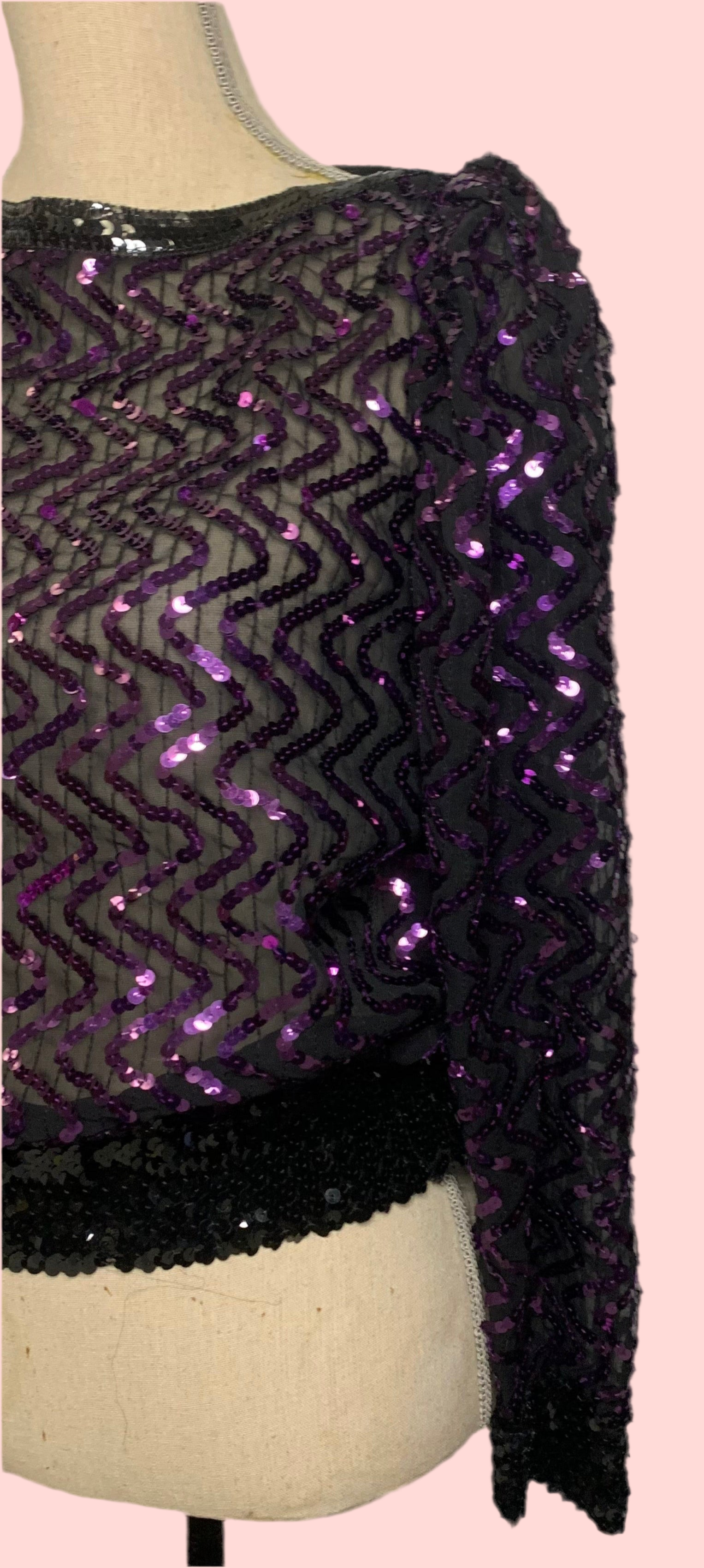 Haut à Sequin - Ann Green