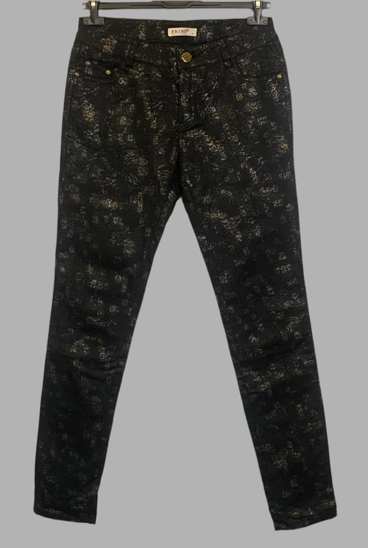 Pantalon Motif Texturé