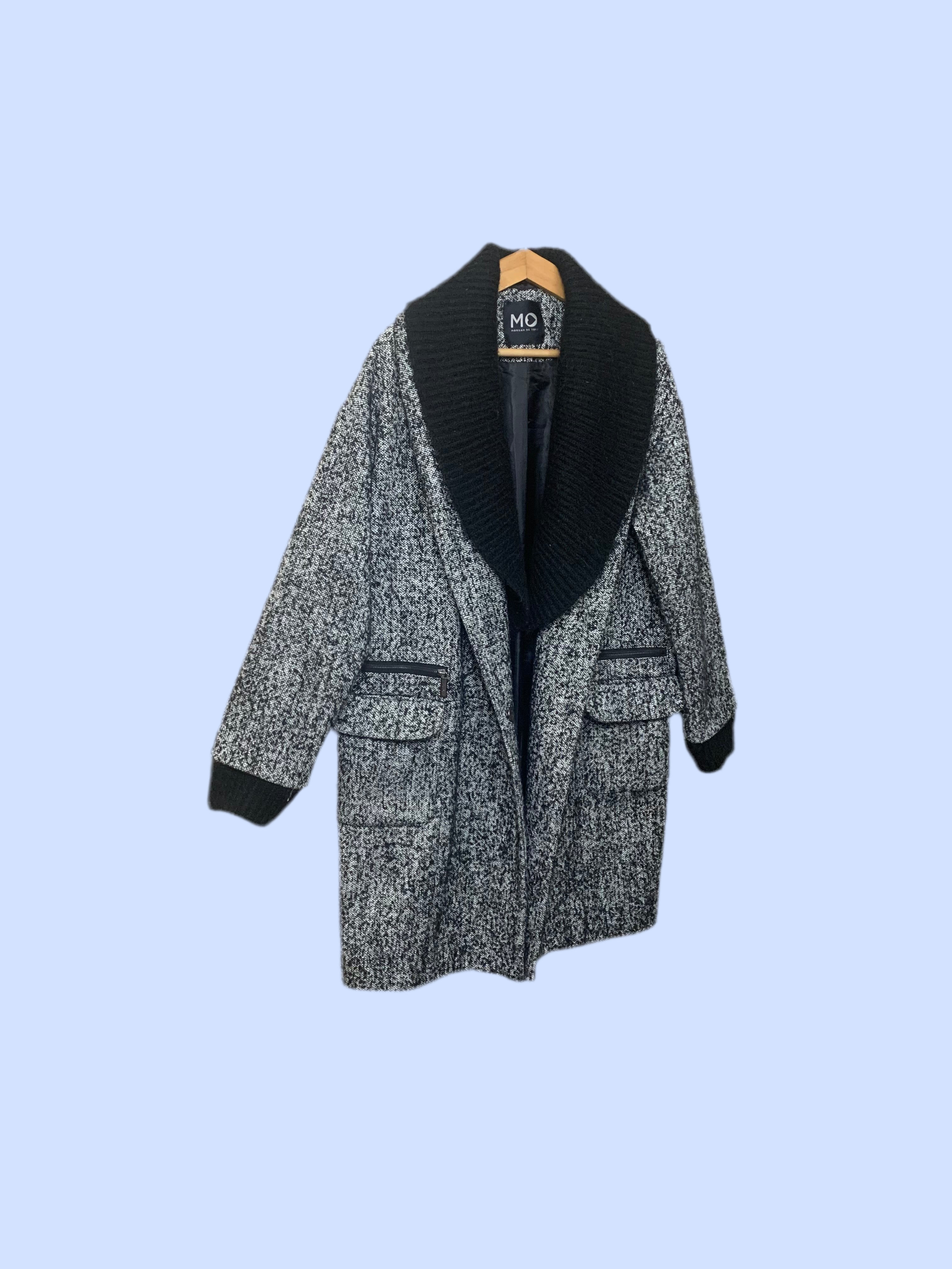 Manteau gris chiné – Morgan de Toi