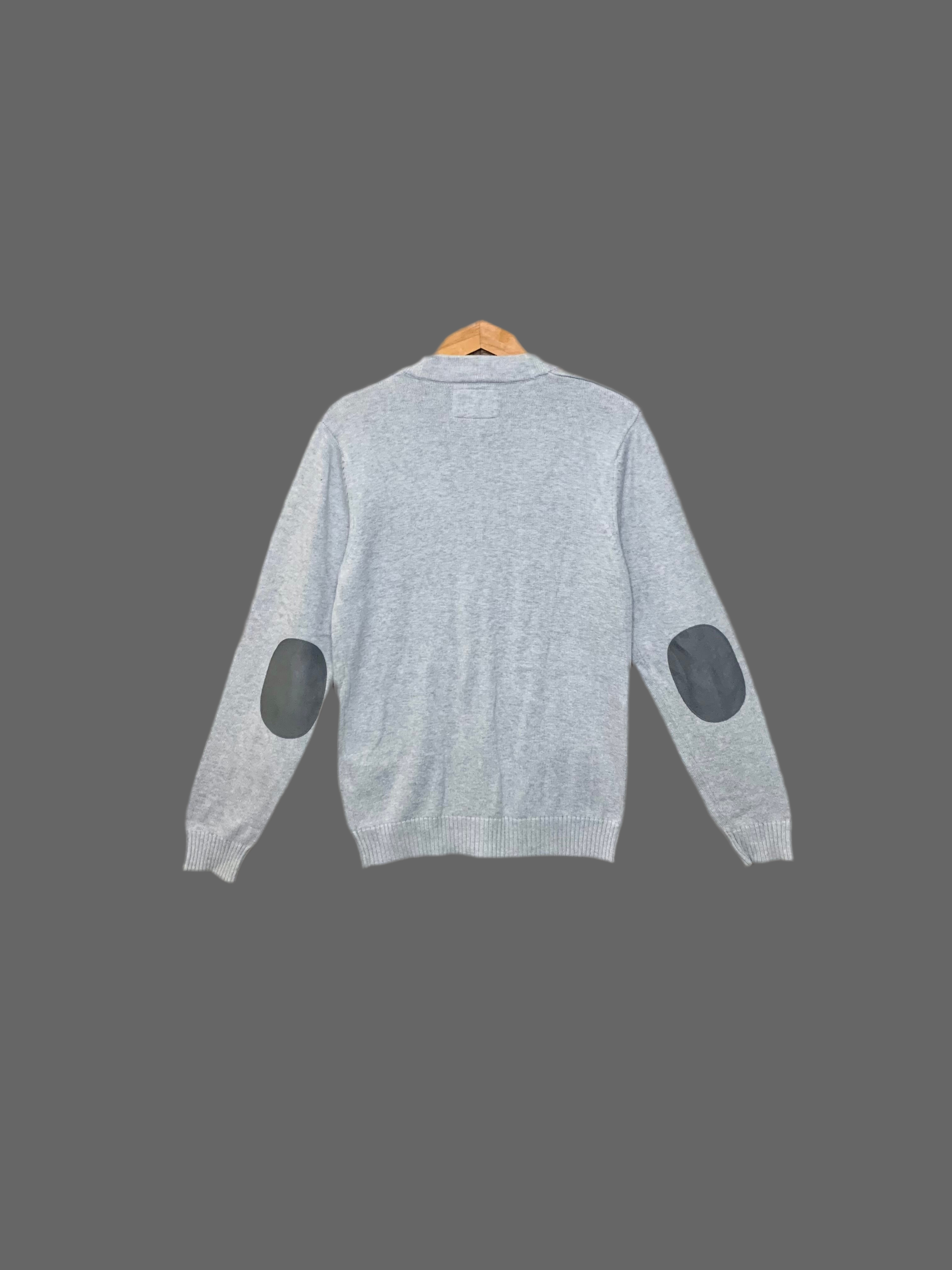 Gilet en maille fine grise- Jules