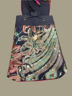 Sac à dos brodé style ethnique