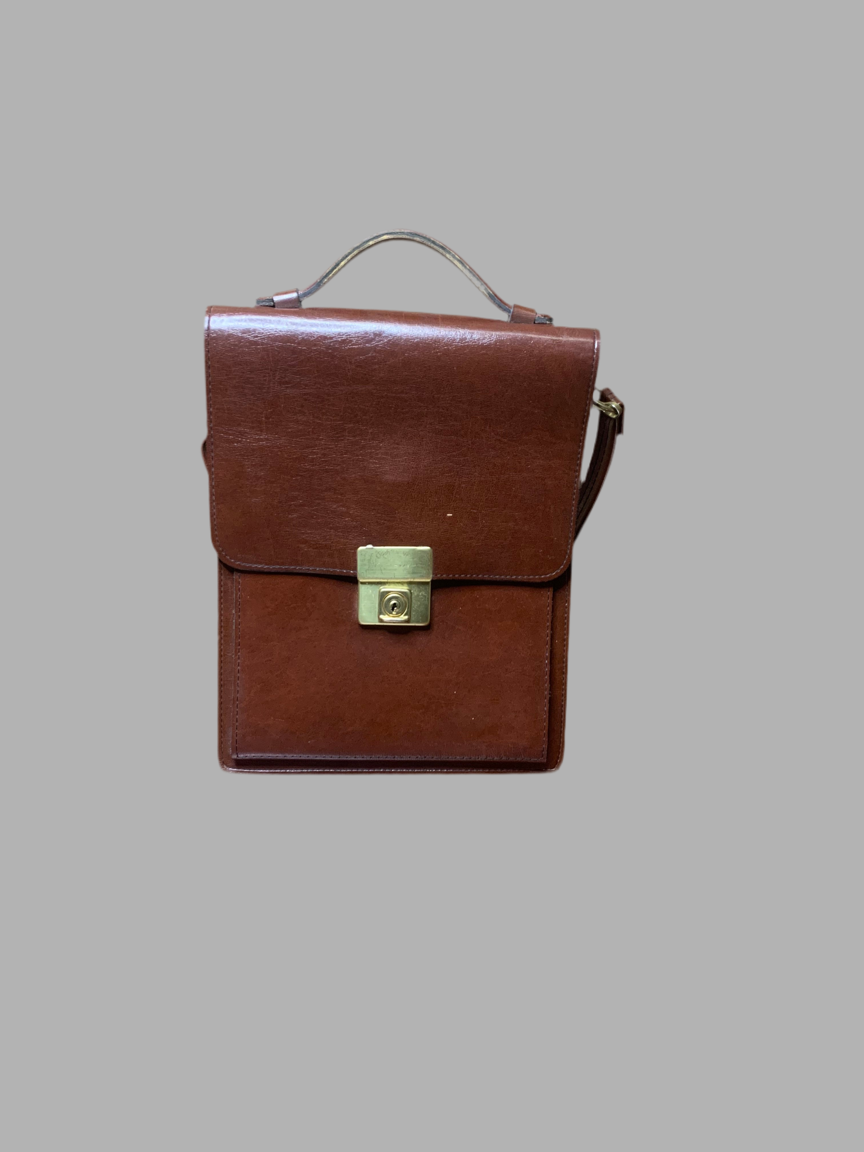 Sacoche vintage cuir - Somagra