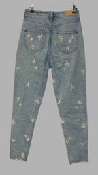 Jean femme slim taille haute