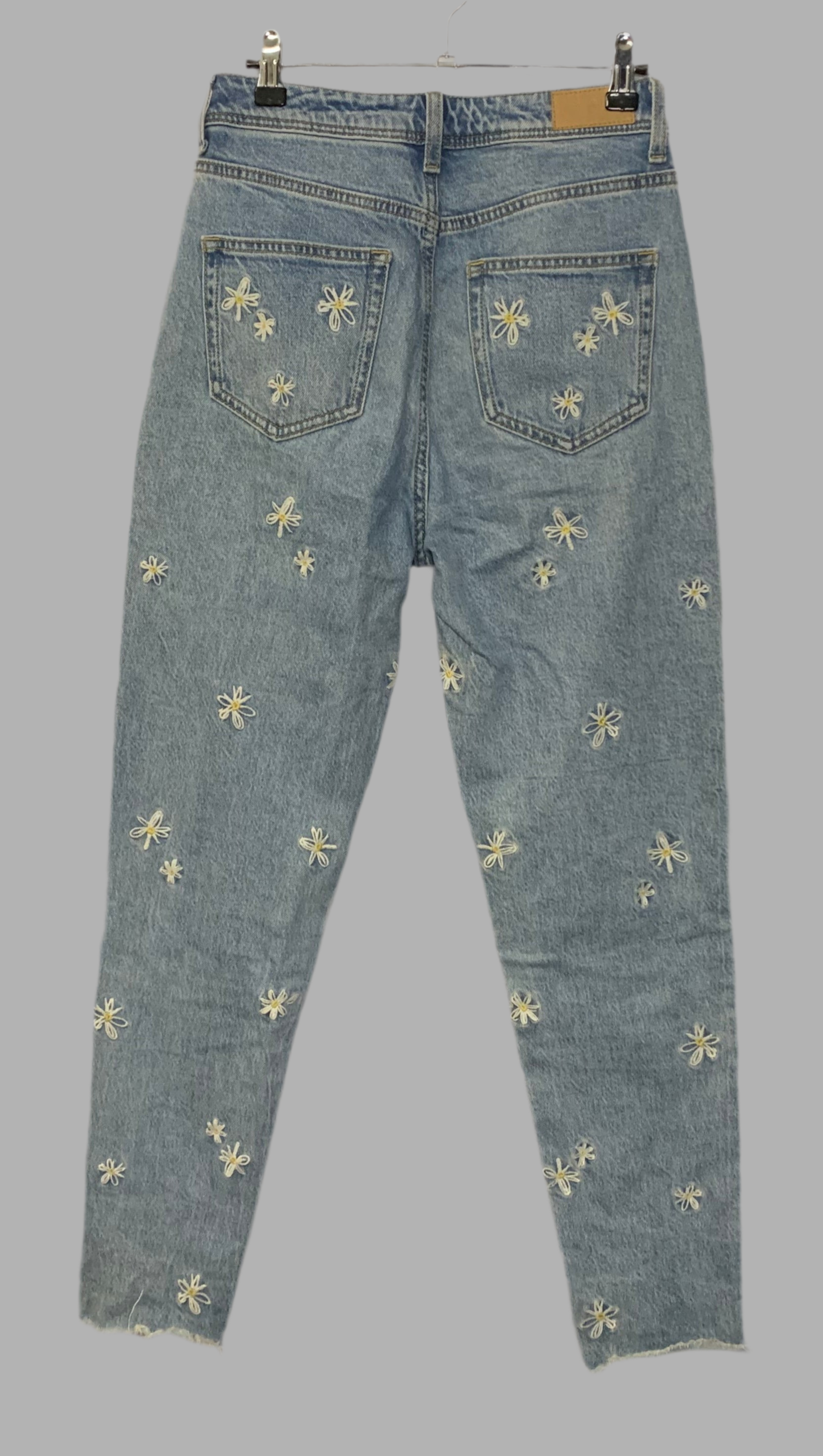 Jean femme slim taille haute