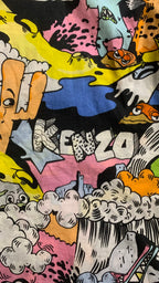 Chemise Kenzo – Slim Fit, imprimé pop multicolore