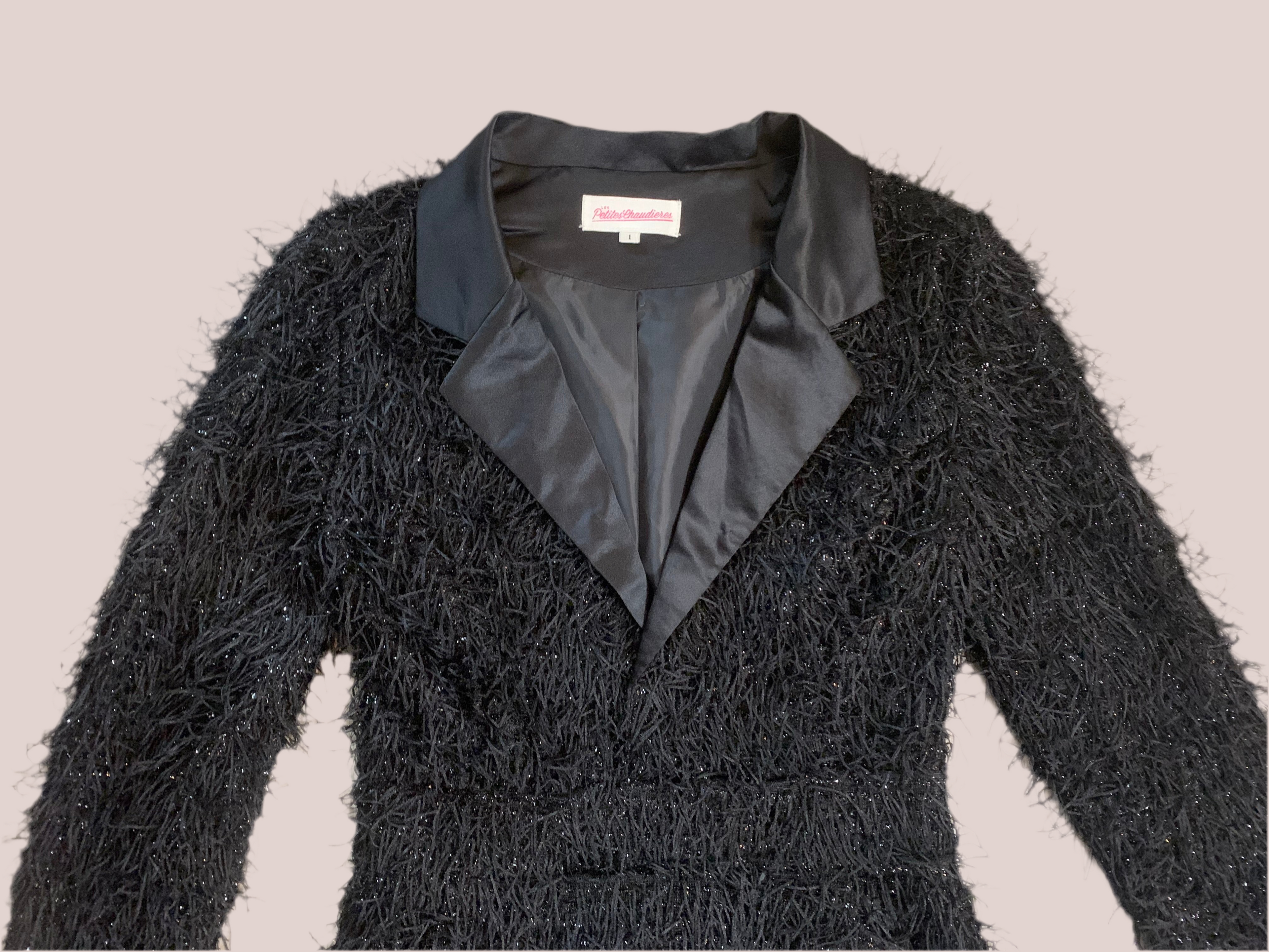 Robe blazer noire – Les Petites Chaudières