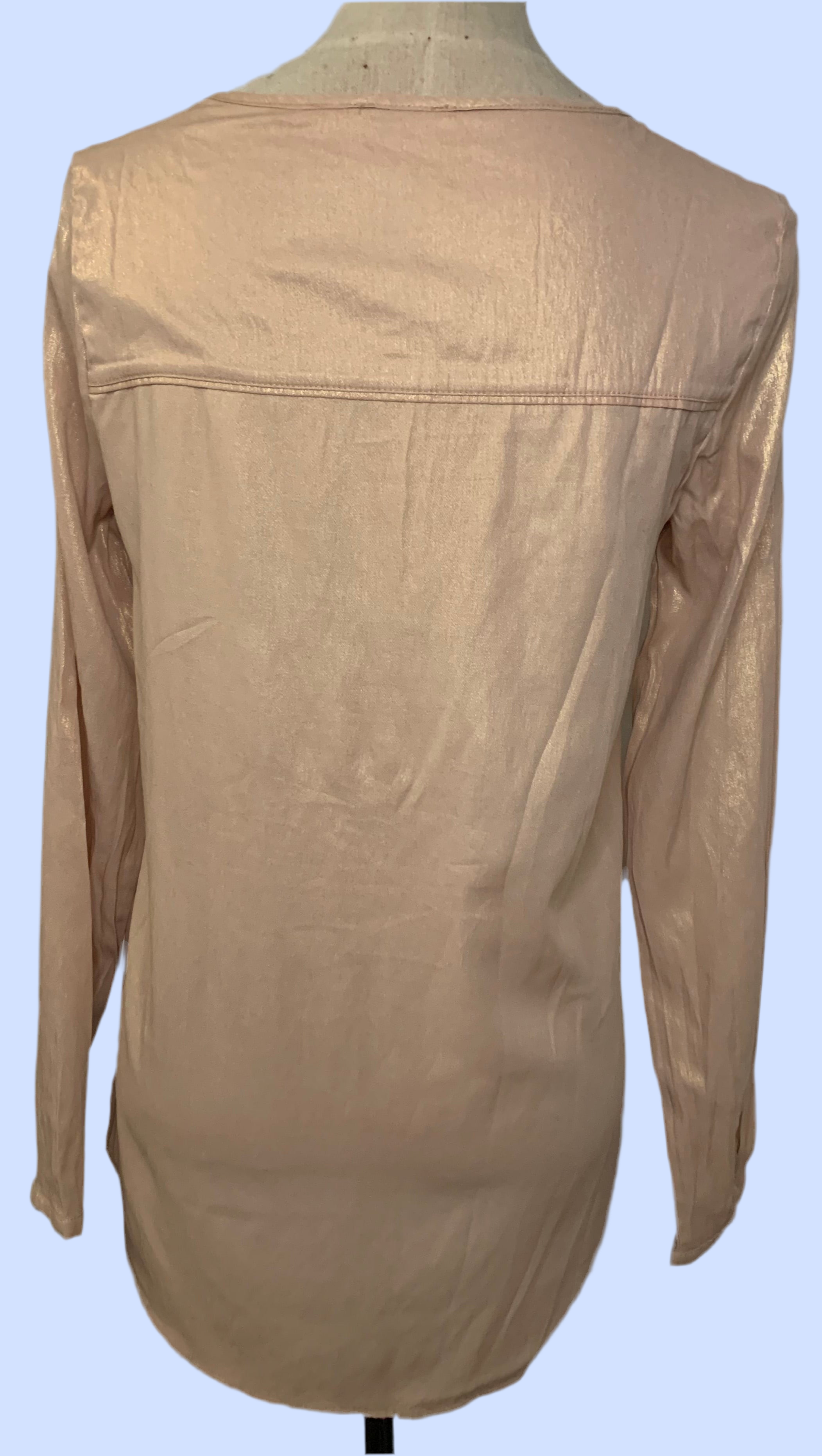 Blouse Rose irisée
