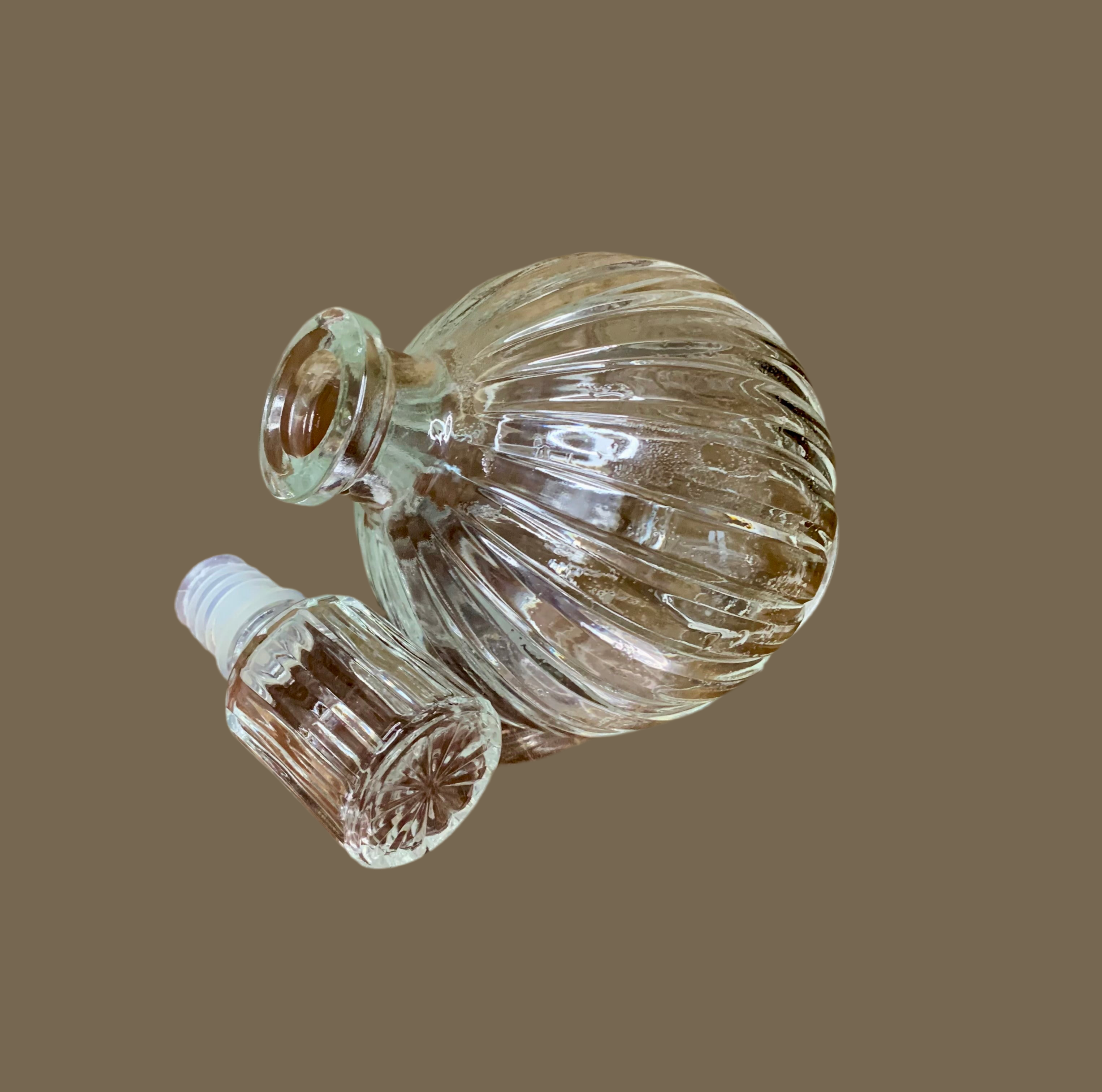 Carafe à cognac ronde - Art déco