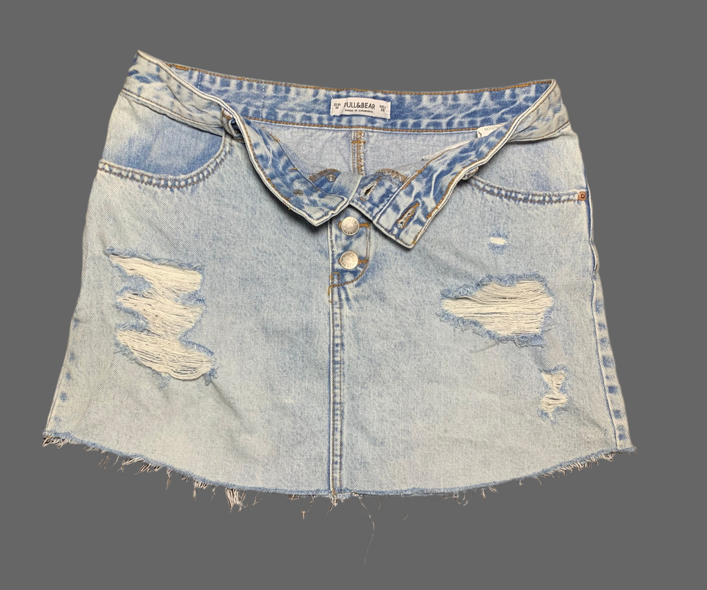 Mini jupe en jean - Pull & Bear